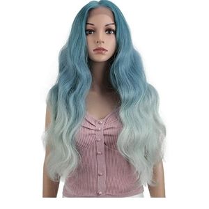 28" Long Wavy 13X6 Free Parting